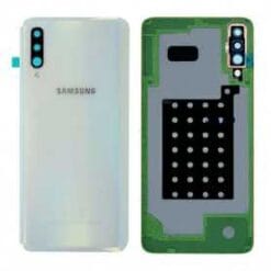 Vitre arrière + vitre caméra Blanche Samsung Galaxy A30S A307F (Officiel)