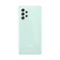 Vitre arrière + lentille caméra Menthe (vert) Samsung Galaxy A52S 5G A528F (officiel)
