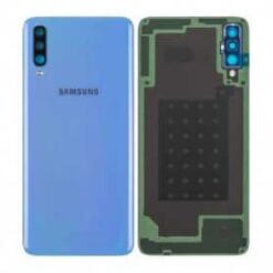 Vitre arrière + vitre caméra Bleu Samsung Galaxy A70 A705F (Officiel)