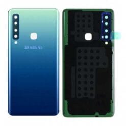 Vitre arrière + vitre caméra bleue Samsung Galaxy A9 2018 A920F (Officiel)