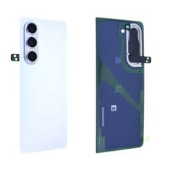 Vitre arrière + vitre caméra Crème Samsung Galaxy Z Fold 5 F946B (Officiel)