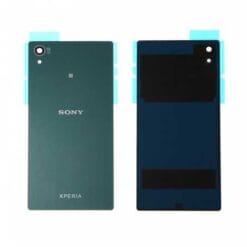 Vitre Arrière + Vitre Caméra Verte Sony Xperia Z5 Mat (Compatible)