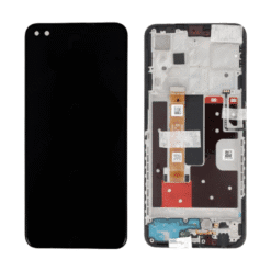 Ecran Oled + vitre tactile + Châssis Noir Oppo Reno 4Z 5G (Officiel)