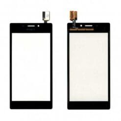 Vitre Tactile Noire Sony Xperia M2 (D2303) (Compatible)
