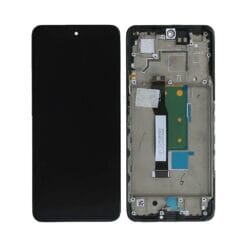 Ecran LCD + vitre tactile + châssis Noir Xiaomi Pocophone X4 GT (Officiel)
