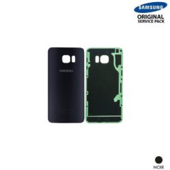 Vitre Arrière Noire Samsung Galaxy S6 Edge plus G928F  (officiel)