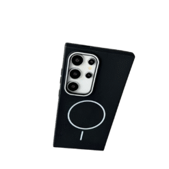 Coque MagSafe Noir/Blanc pour Samsung A14