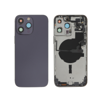 Vitre face arrière iPhone 14 Pro Max + NFC Magnet Qualité Origine Violet