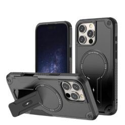 Coque Magsafe Antichoc noir iPhone 16e