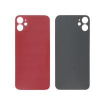 Vitre face arrière iPhone 11 Qualité Origine Rouge