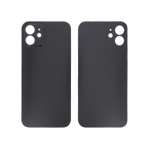 Vitre face arrière iPhone 12 Mini Qualité Origine Noir