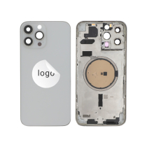 Vitre face arrière iPhone 13 Pro + NFC Magnet Qualité Origine Blanc