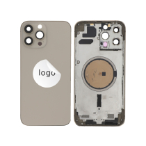Vitre face arrière iPhone 13 Pro + NFC Magnet Qualité Origine Or