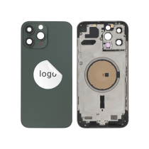 Vitre face arrière iPhone 13 Pro + NFC Magnet Qualité Origine Vert Alpin