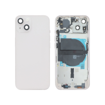 Vitre face arrière iPhone 13 Mini + NFC Magnet Qualité Origine Rose