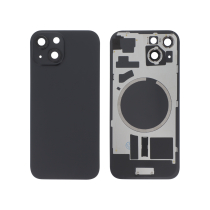 Vitre face arrière iPhone 15 + NFC Magnet Qualité Origine Noir