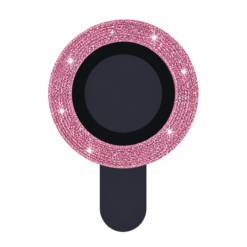 Lens Strass Pailleté Rose iPhone 17