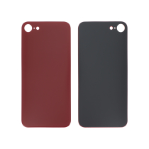 Vitre face arrière iPhone 8 / iPhone SE 2020 / iPhone SE 2022 Qualité Origine Rouge