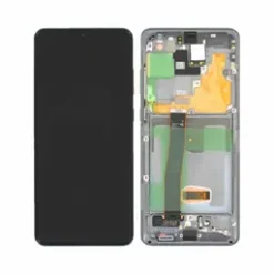 Ecran OLED + Vitre Tactile + Châssis Samsung S20 Ultra G988 G988U G988U1 G9880 G988B,DS G9888N G98