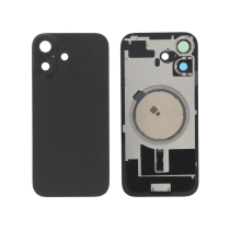 Vitre face arrière iPhone 17 + NFC Magnet Qualité Origine Noir