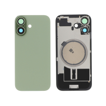 Vitre face arrière iPhone 17 + NFC Magnet Qualité Origine Sauge