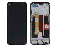 Ecran Oled + vitre tactile + Châssis Noir Oppo A54 5G/ A74 5G (Officiel)