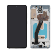 Ecran Soft OLED + Vitre Tactile + Châssis Samsung Galaxy S20 4G / 5G (G980F/G981B) (Compatible)