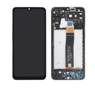 Ecran LCD + Vitre Tactile + Châssis Noir Samsung Galaxy A13 5G (A136B/A136U/A136W) (Compatible)