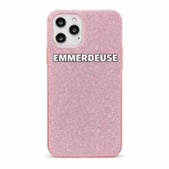 Coque GLITZERA Paillettes EMMERDEUSE PINK iPhone 17 Pro Max