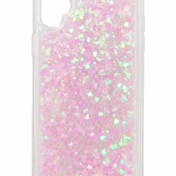 Coque Paillette Coeur Rose Samsung A05S