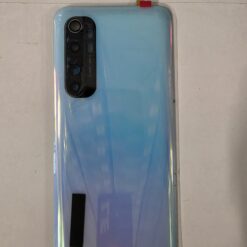 Vitre arrière + lentille caméra Xiaomi Mi Note 10 Lite blanche