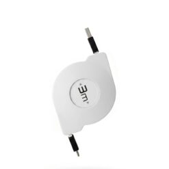 câble rétractable USB-A mâle, USB-Micro-B mâle 3M