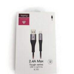 Câble USB vers Lightning Gris/argent 1M TOTU (BL-005)