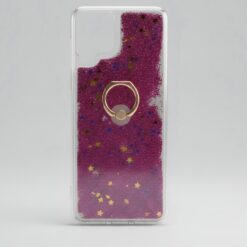 Coque sand paillettes avec anneaux - Samsung A12