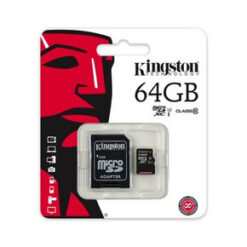 Kingston Carte SD / Micro SD 64Go Classe 10 Modèle Standard