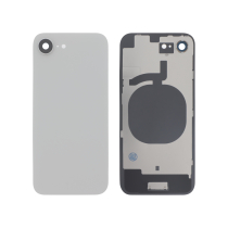 Vitre face arrière iPhone 16e + NFC Magnet Qualité Origine Blanc